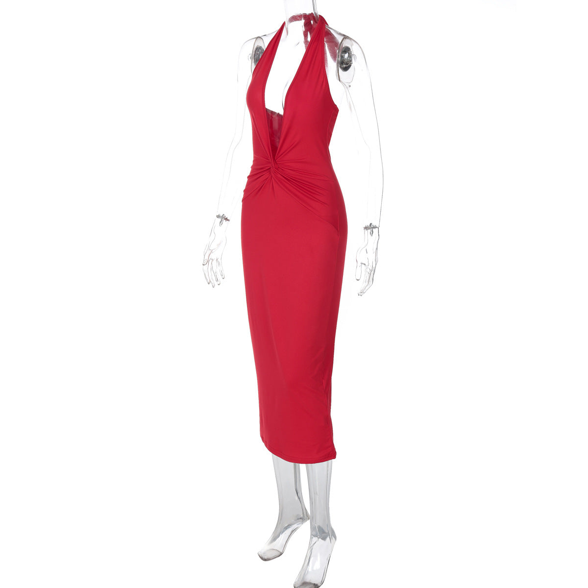 Malawi Maxi Dress - Red