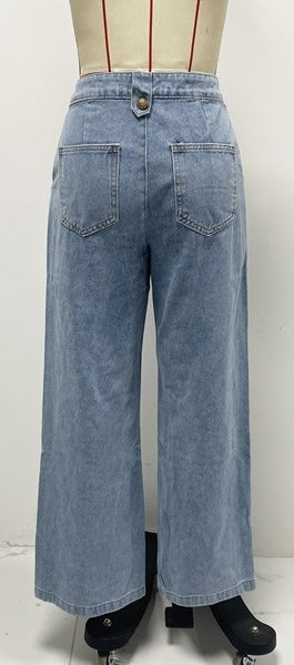 Frenzy Denim Flared Jeans - Blue