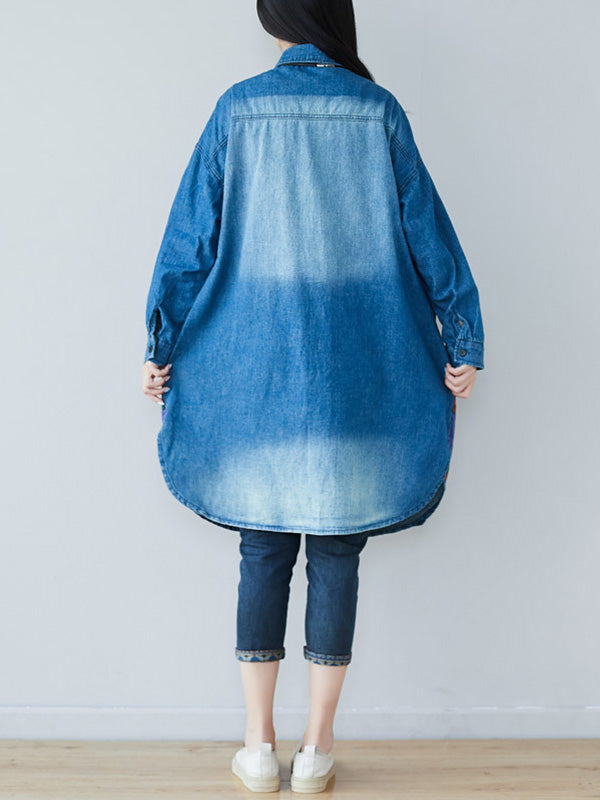 Quite The Catch Shirt Dress 3