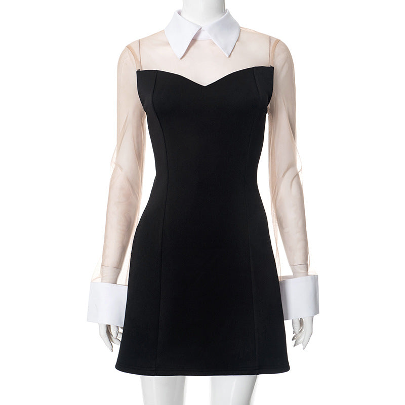 Contrast-Trim Spaghetti-Strap Tiered Ruffle Midi Dress 6