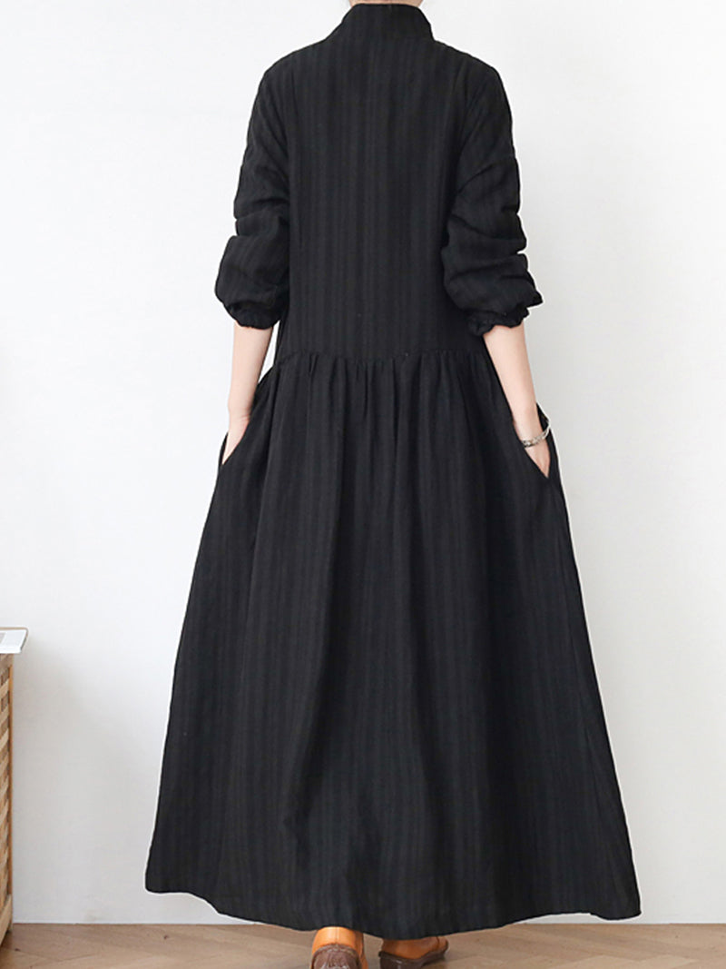 Back Your Soul Linen Coat 4