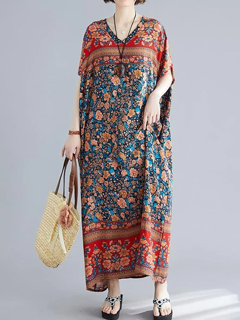 Comes Once To Set Kaftan Dress - Fashionpara