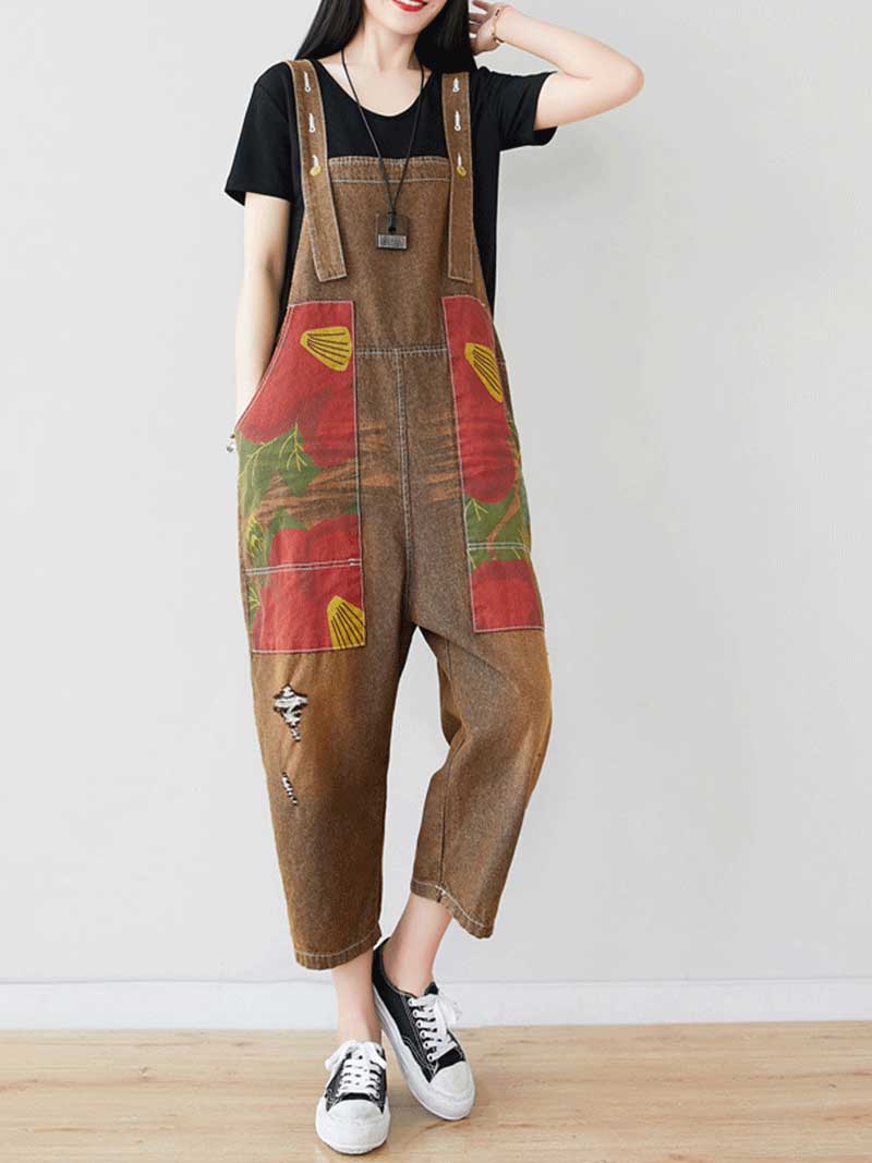 Made your whole Year Denim Overall Dungarees - Fashionpara