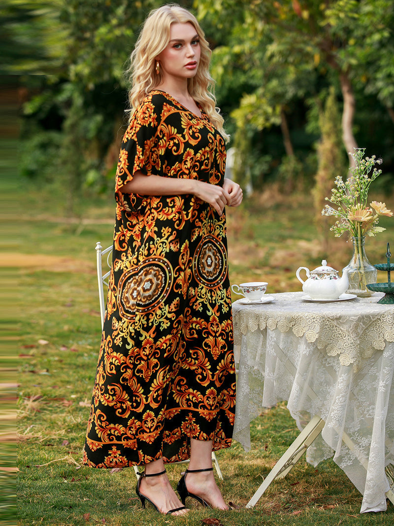 Fear Of Losing You Kaftan Dress - Fashionpara