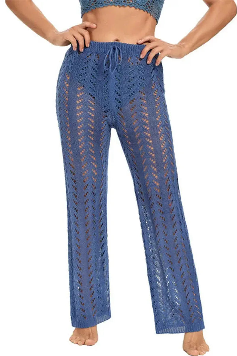 Boho Crochet Trousers Fashionpara