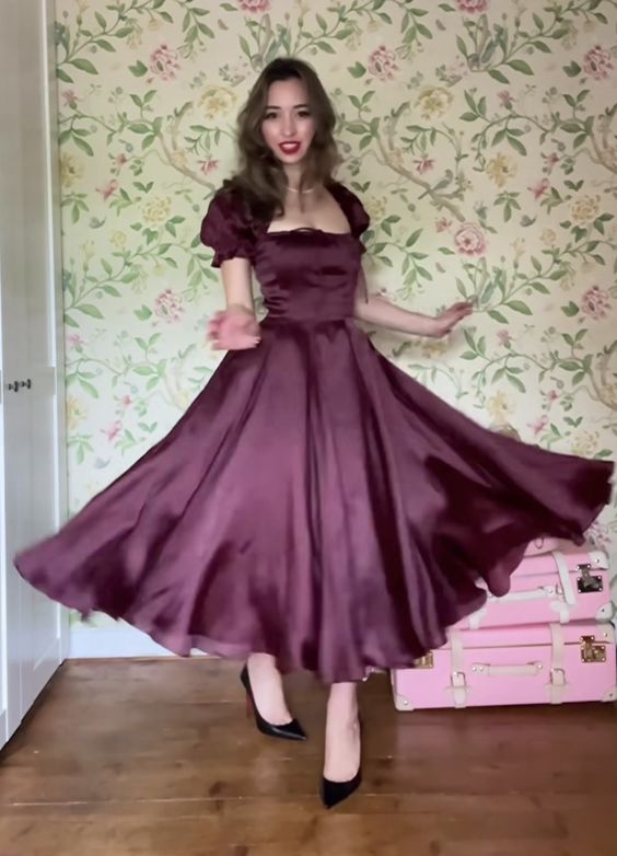 Evening Party Dress Women Summer Elegant Prom Dress A-line Graduation Dresses - Fashionpara