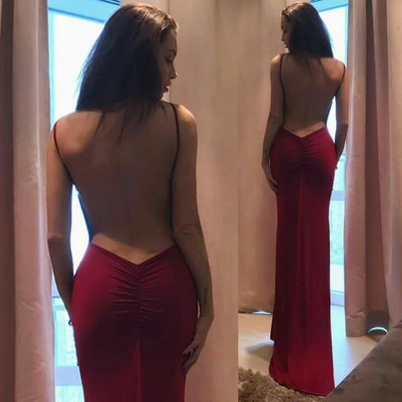 Sexy Prom Dress Long, Prom Dresses, Evening Dress, Dance Dress, Graduation School Party Gown - Fashionpara