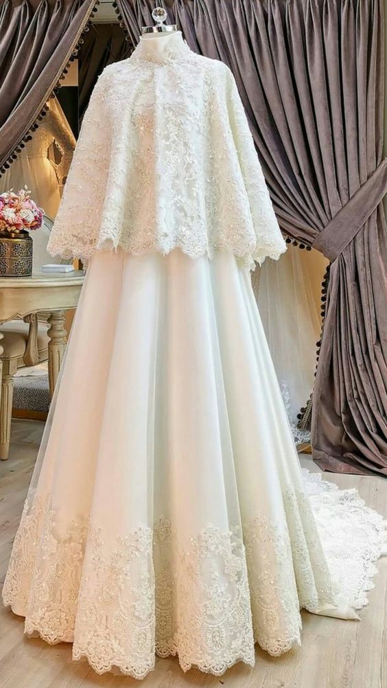 Gorgeous wedding dress stylish dress Long Prom Gown