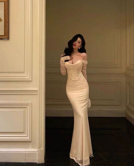 Sexy V-neck Bodycon Wedding Party Dresses Women Elegant Mesh Patchwork Formal Occasion Evening Prom Dress