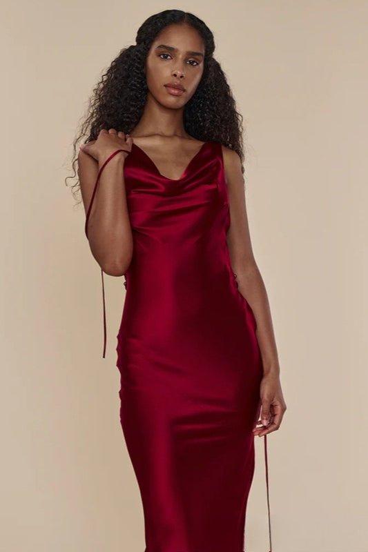 Backless Elegant Evening Maxi Dress