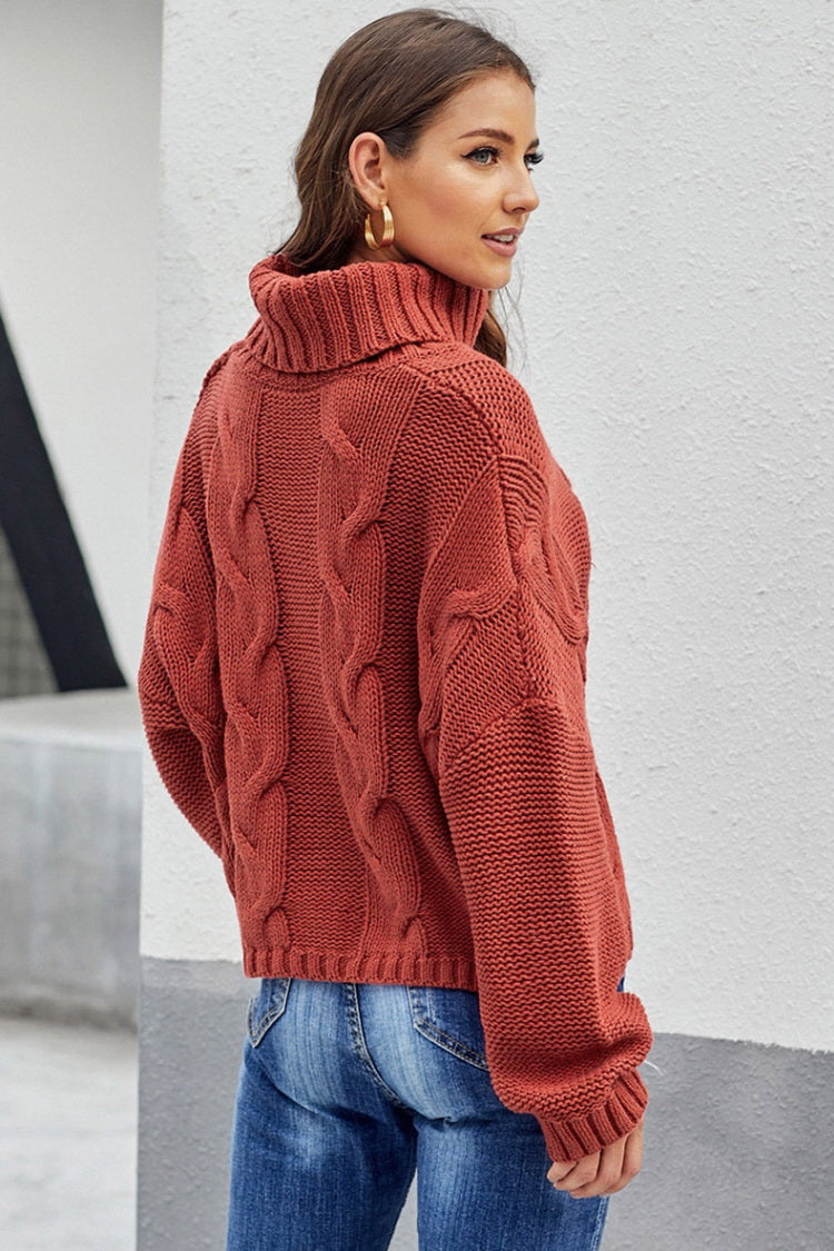 RadyRin Classic Highneck Sweater for Effortless Style