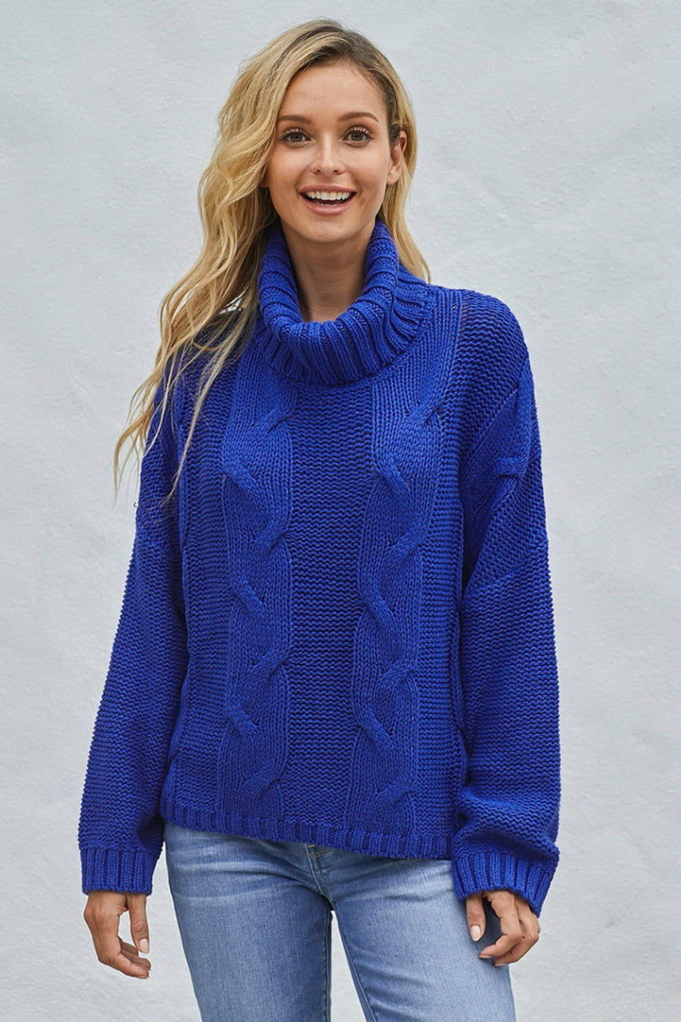 RadyRin Classic Highneck Sweater for Effortless Style