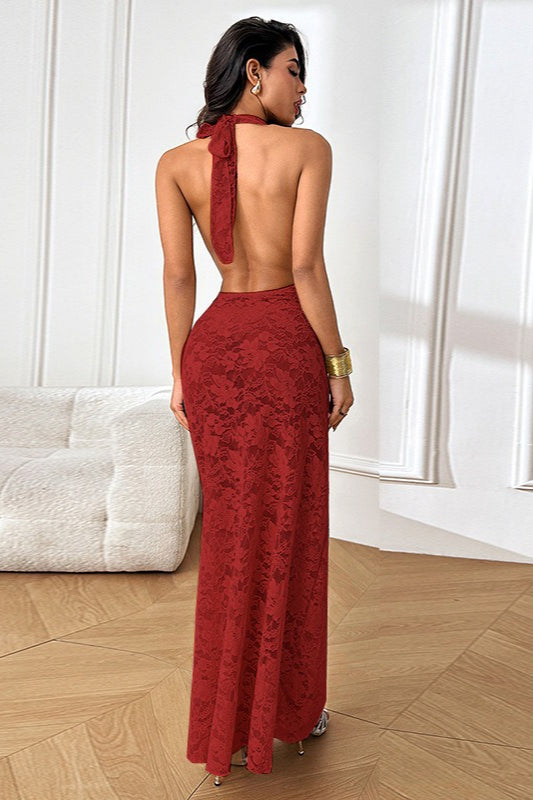 Chiffon One Shoulder Ruched Maxi Dress - View 11
