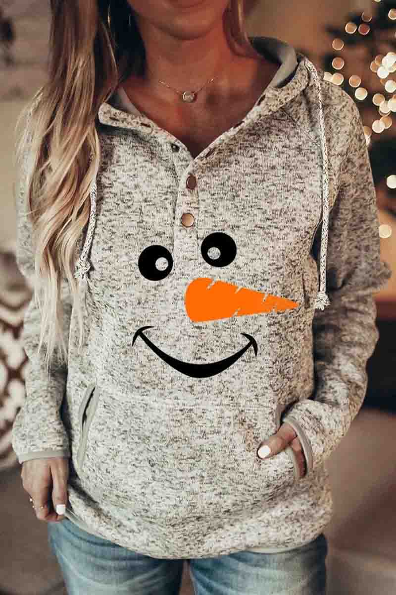 Women Printed Paneled Street Sweatshirt Fashionpara