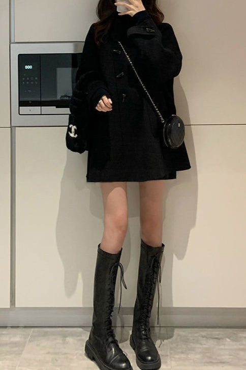 Toggle Coat Wool Blend Outerwear