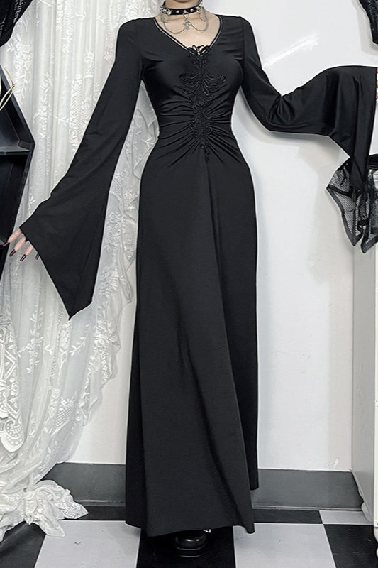 Slim Fit Dark Gothic Dress
