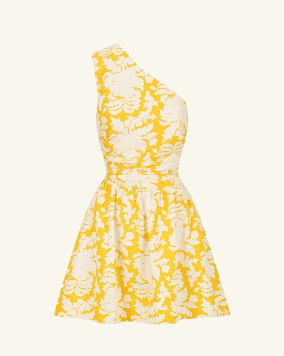 One Shoulder Cut Out Mini Dress - Fashionpara