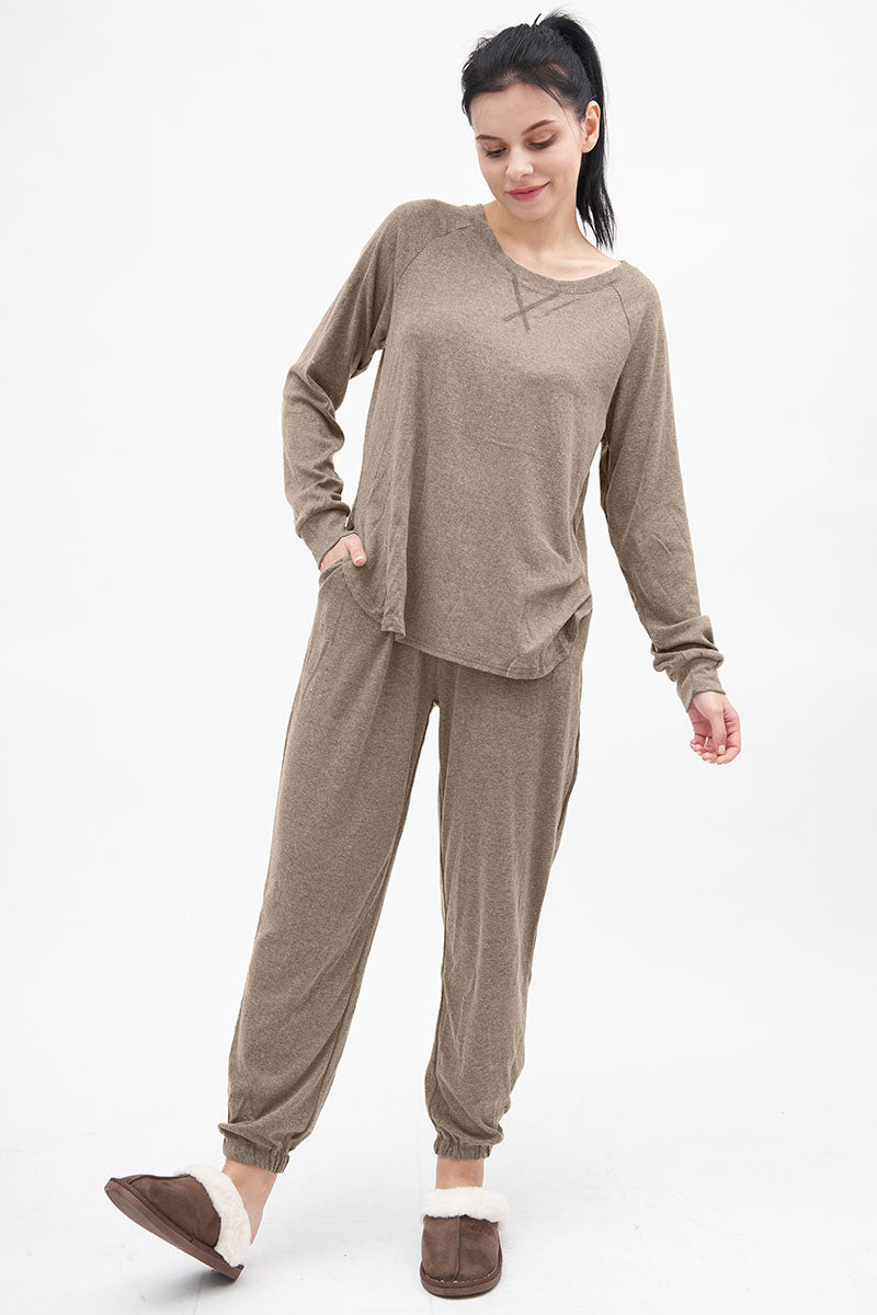 Casual Two pieces Cotton Pajamas - Fashionpara