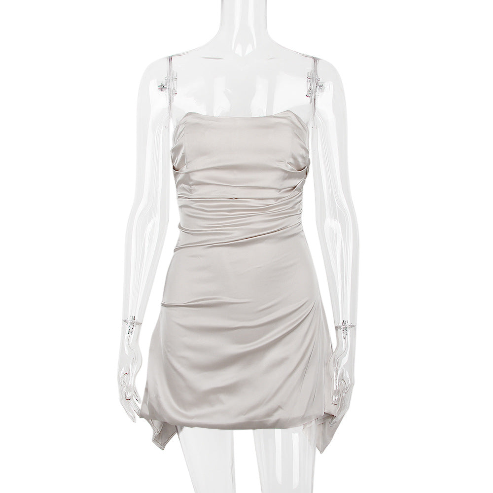 Cassio Mini Dress - Grey