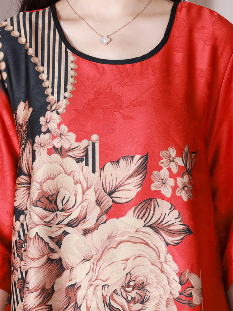 A Beautiful Soul Round Neck A-line Dress - Fashionpara