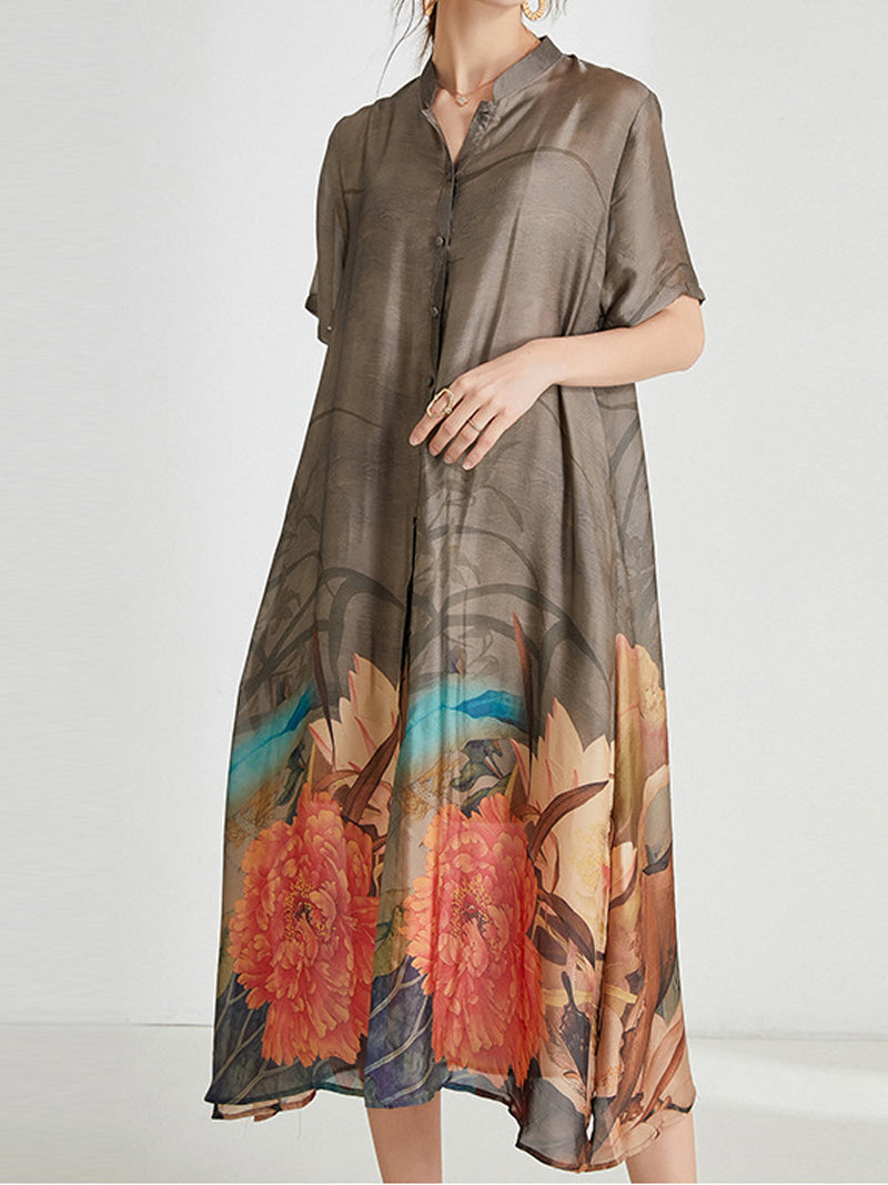 In My Memories Shirt Dress - Fashionpara