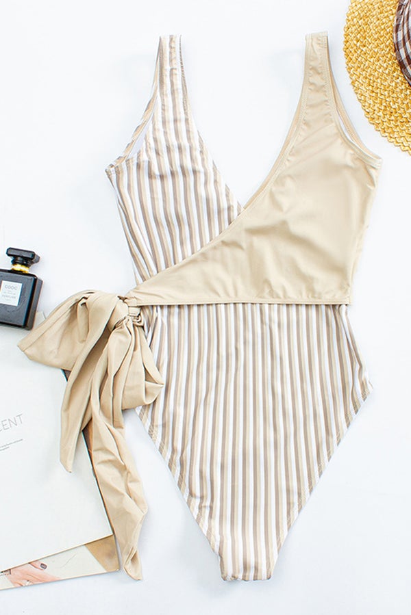 Colorful and Cute Lemon Print Bikini Swimsuit - Fashionpara