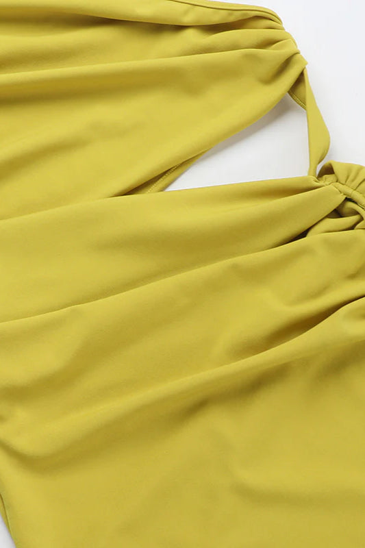 Elegant Sexy Asymmetrical Shoulder Party Dress