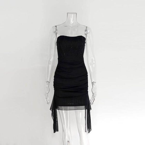 Calliope Mini Dress - Black