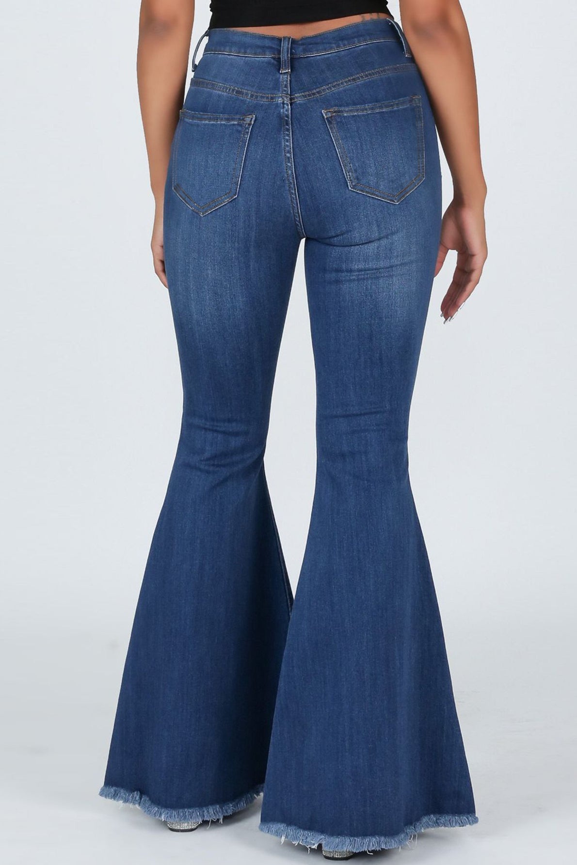 Mid Rise Vintage Flare Jean