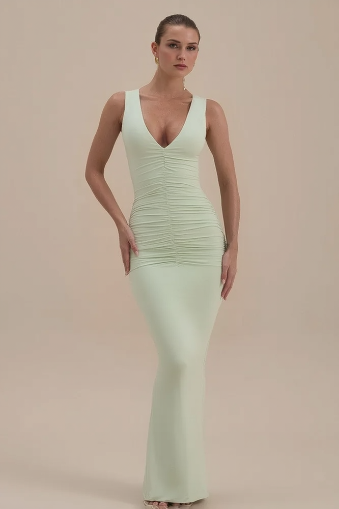 Ruched Bodycon Dress