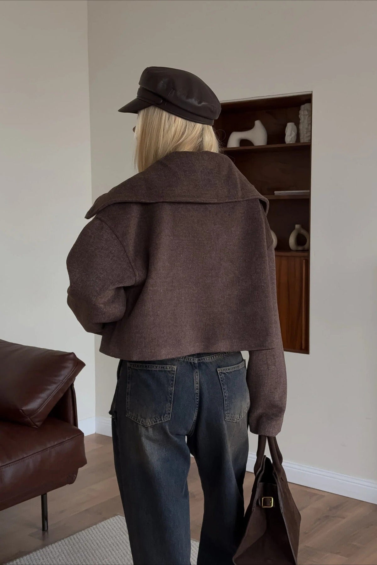 Collared Loose Casual Jacket