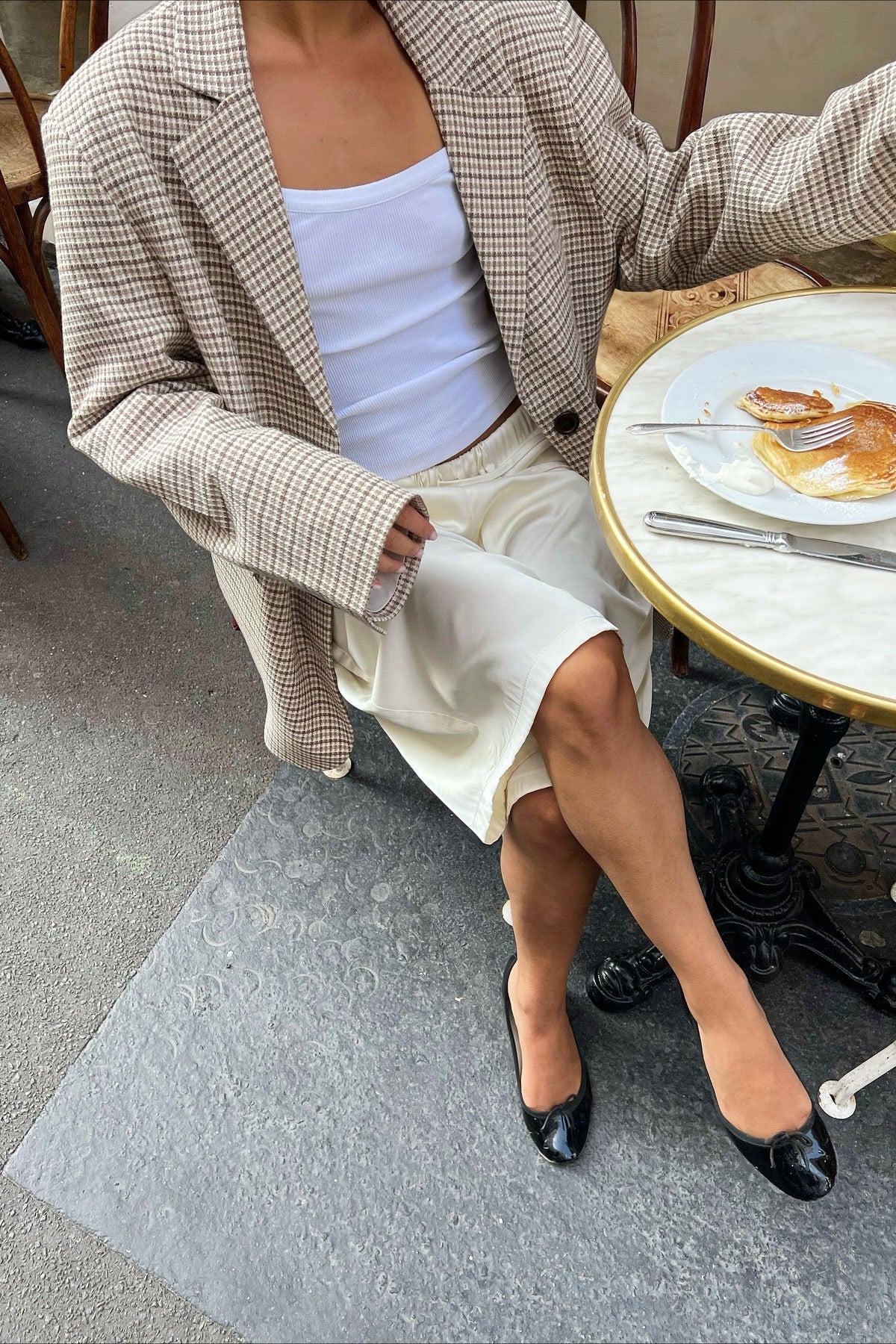 Chic Vintage Plaid Blazer Coat for Stylish Business Attire