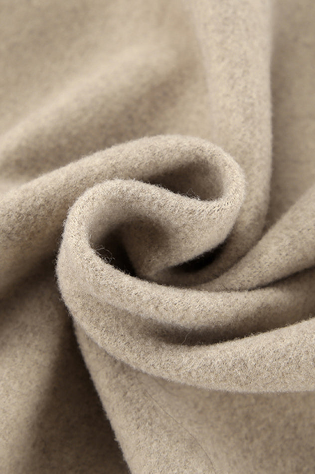 Thick Wool Blend Commuter Coat for Stylish Warmth and Comfort