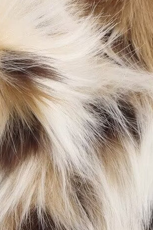 Leopard Faux Fur Design Coat - Fashionpara