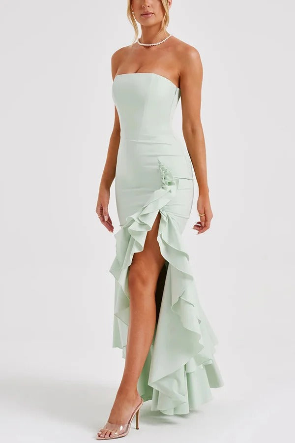 Lindsay Off Shoulder Maxi Dress - View 15