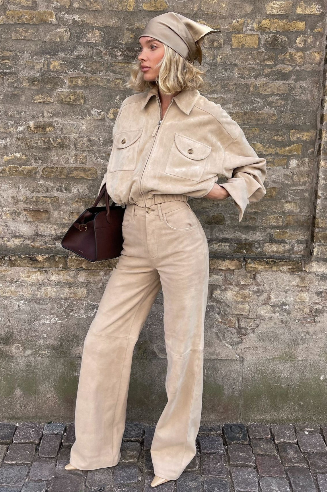 High Waist Utility Two Piece Pants Set