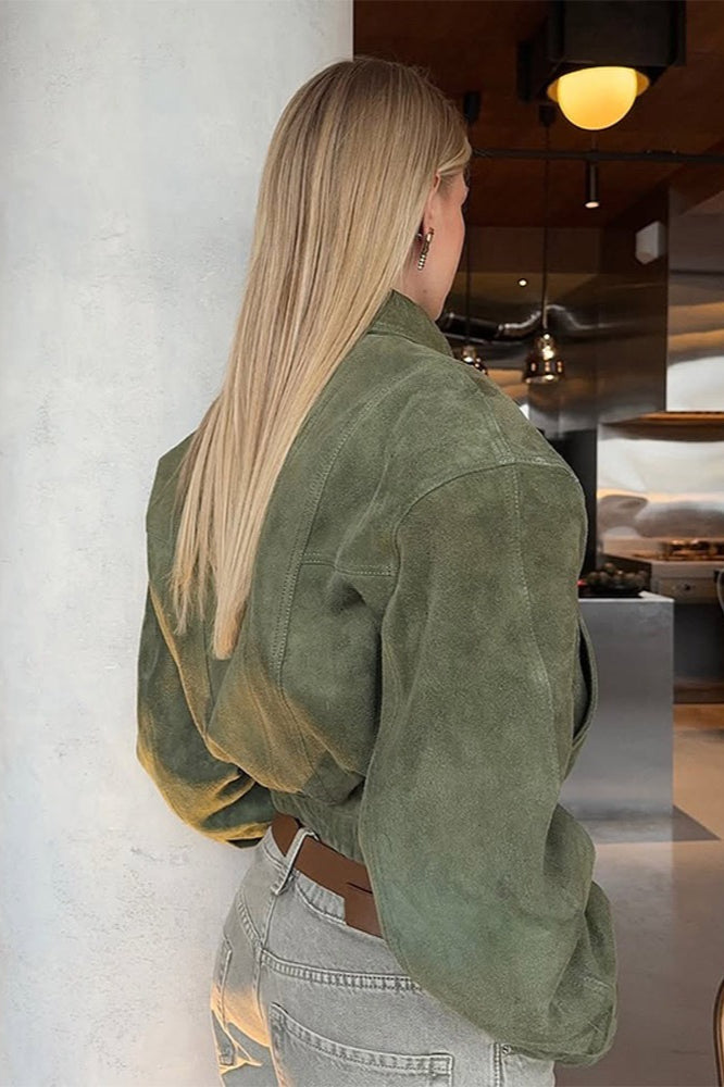 Vintage Short Motorcycle Jacket