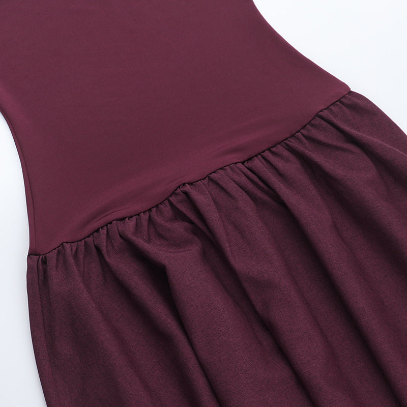 Zoey Maxi Dress - Maroon