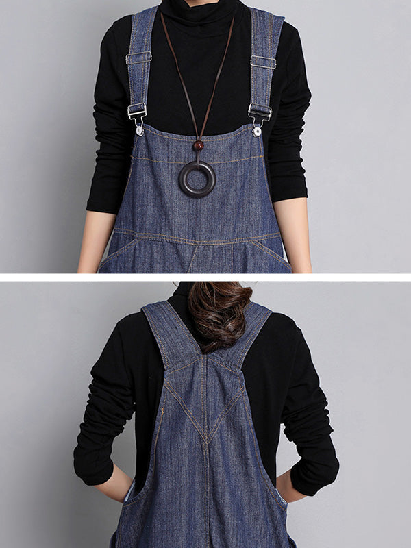 Marshall Denim Overalls Dungaree - Fashionpara