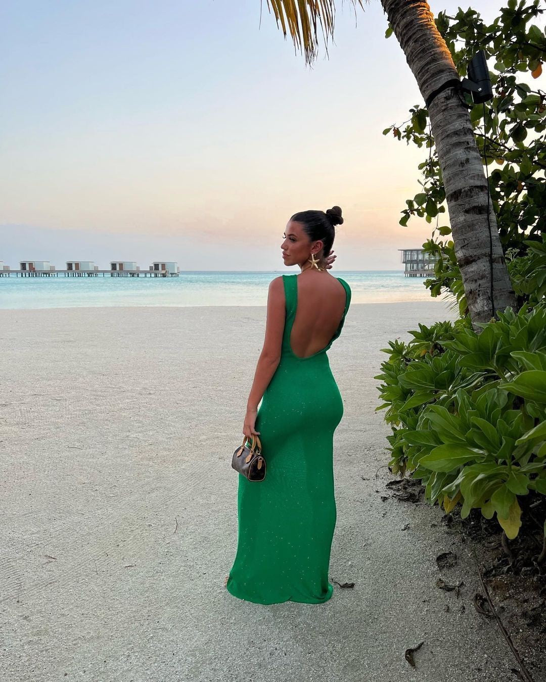Ribbed Knit Round-Neck Sleeveless Bodycon Maxi Dress 8