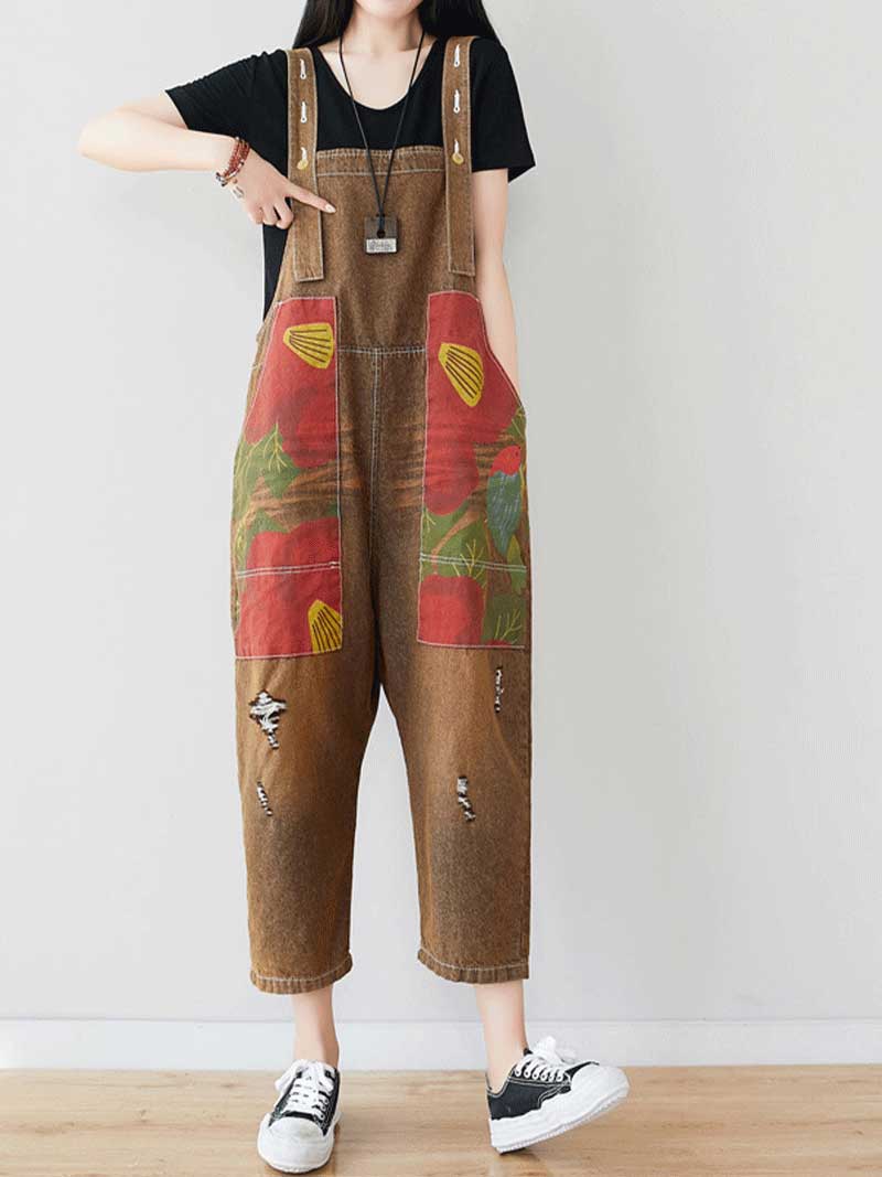Made your whole Year Denim Overall Dungarees - Fashionpara