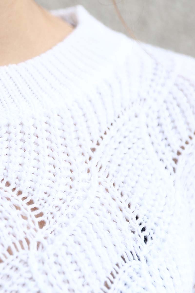 Florcoo Classic O Neck Knit Sweater for Effortless Style