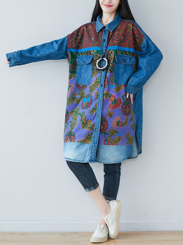 Quite The Catch Shirt Dress 5