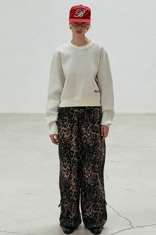 Casual Vintage Crew Neck Sweater 27