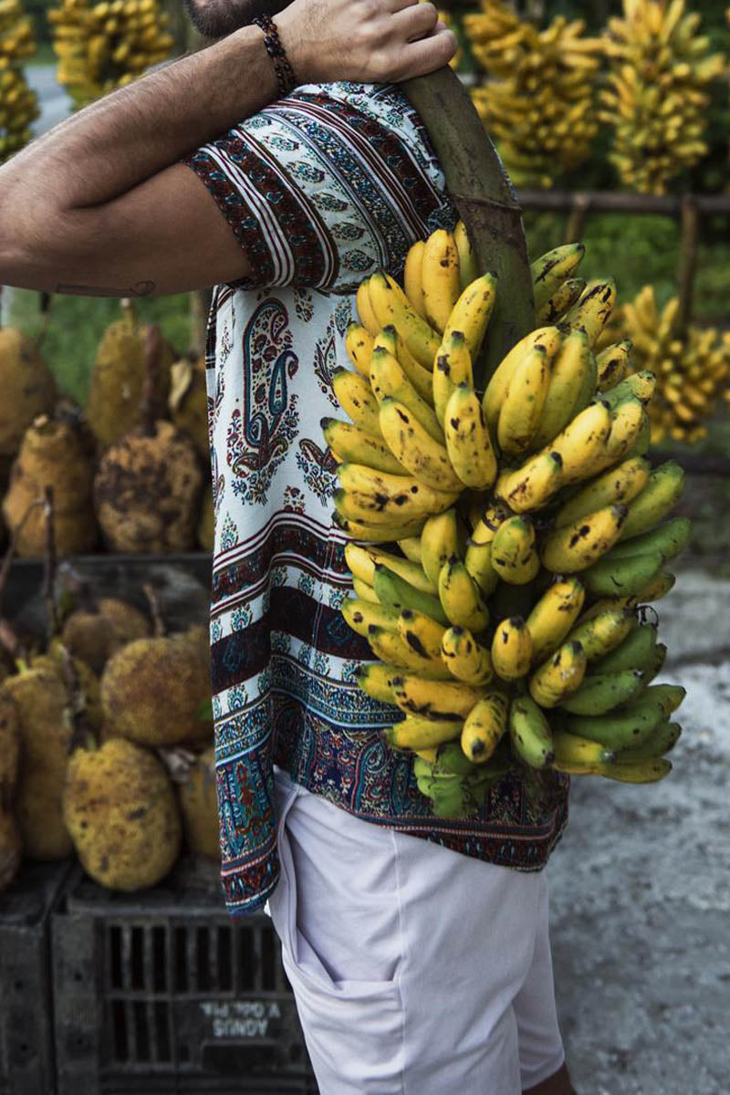 Men's Hawaiian Print Shirt  Fashionpara