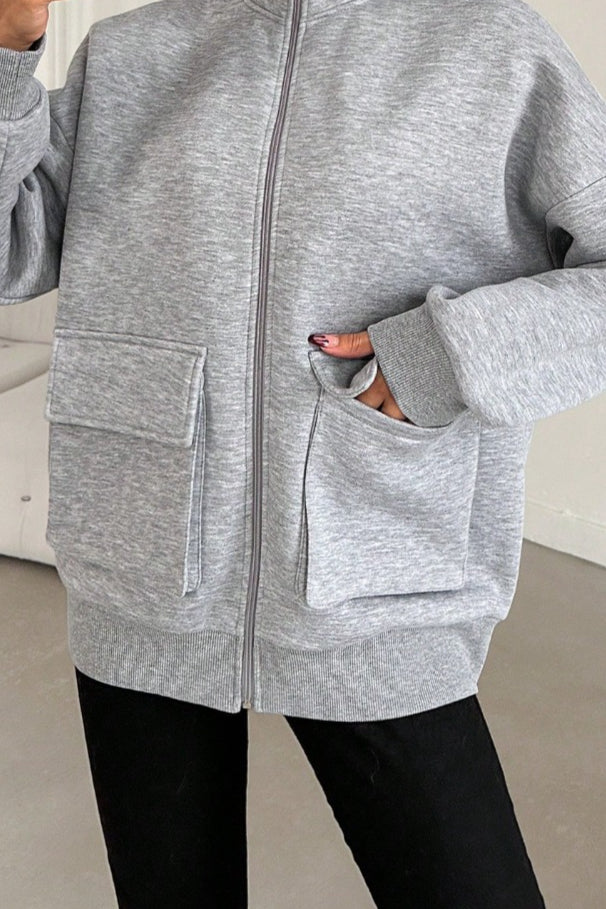 Slim Fit Casual Bomber Jacket 2