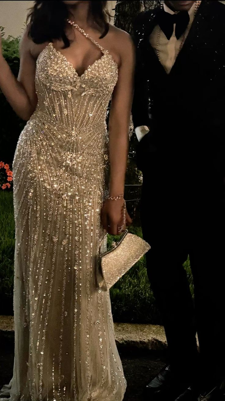 Luxurious Silver One Shoulder Tulle Sequin Beaded Mermaid Evening Dress Long Party Dress D1316