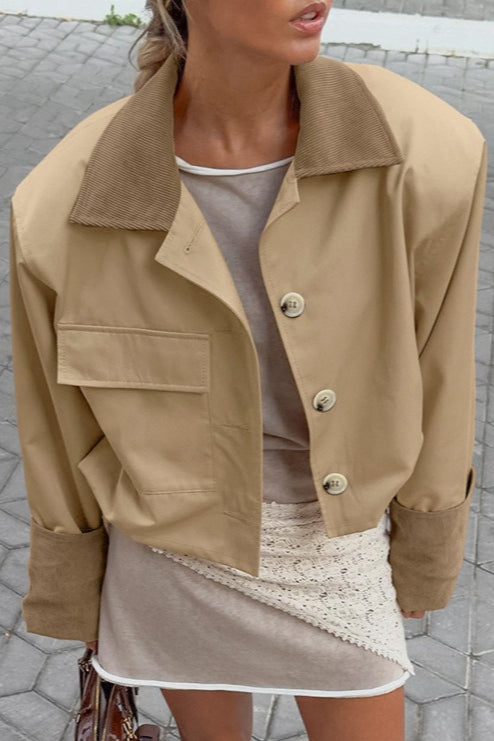 Short Sleeve Barn Style Jacket