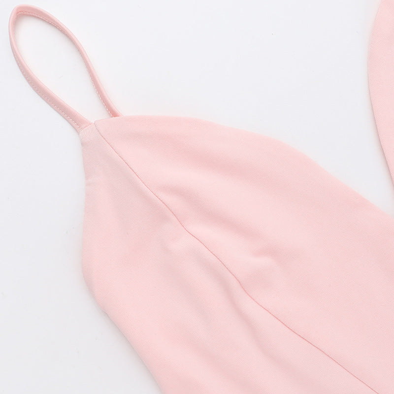 Sunny Side Mini Dress - Pink