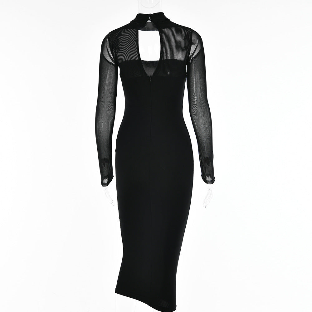 Gisela Bodycon Dress - Black